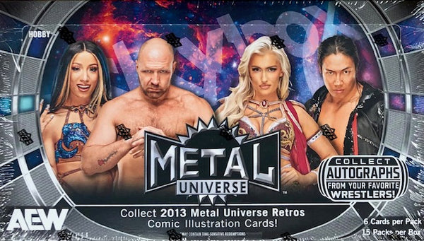 2025 Upper Deck AEW Skybox Metal Universe Hobby Box (Call 708-371-2250 For Pricing & Availability)