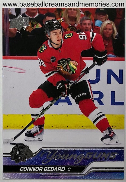 2023-24 Upper Deck Series 2 Connor Bedard Young Guns Rookie Card