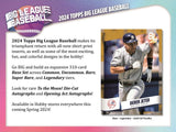 2024 Topps Big League Baseball Hobby Pack