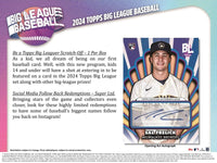 2024 Topps Big League Baseball Hobby Pack