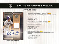 2024 Topps Tribute Baseball Hobby Pack