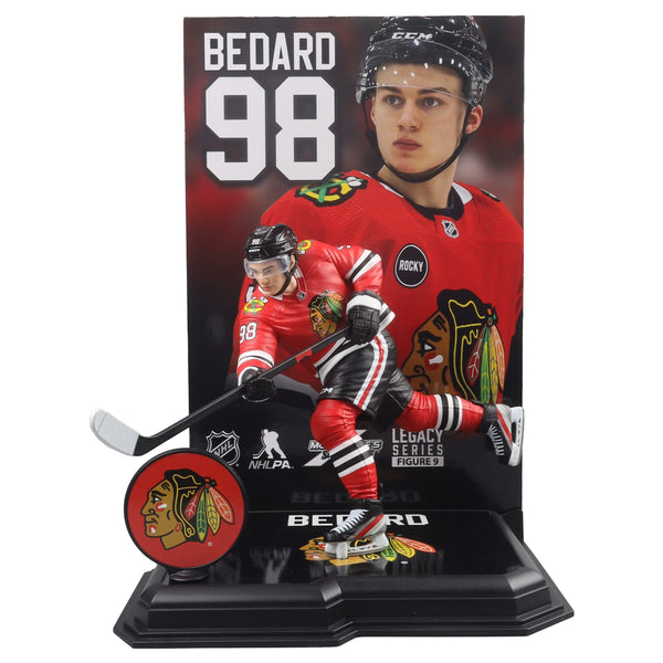 Chicago Blackhawks Connor Bedard (Red Jersey) NHL 7" Mcfarlane SportsPicks Action Figure