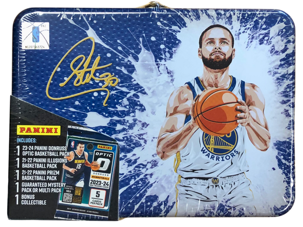 2024 Stephen Curry Blue Variant Chase Lunchbox Collector's Tin