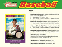 2024 Topps Heritage Baseball Hobby 12 Box Case