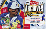 2024 Topps Archives Signature Series Active Players Edition Baseball Hobby Box