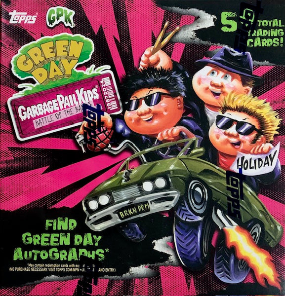 2024 Topps Garbage Pail Kids Battle Of The Bands: Green Day Hobby Box