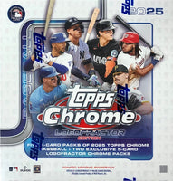 2025 Topps Chrome Baseball Logofractor Edition Box