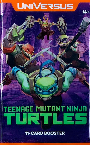 2025 UniVersus Teenage Mutant Ninja Turtles Booster Pack