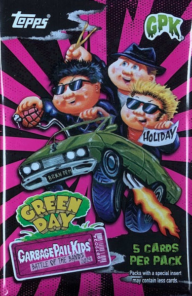 2024 Topps Garbage Pail Kids Battle Of The Bands: Green Day Hobby Pack