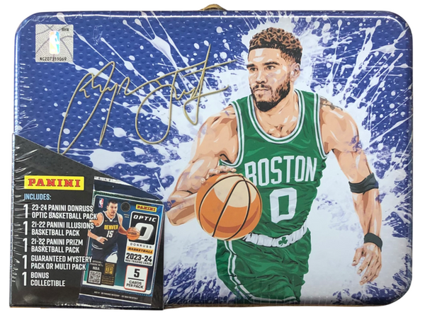 2024 Jayson Tatum Blue Variant Chase Lunchbox Collector's Tin