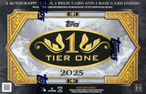 2025 Topps Tier One Baseball Hobby Box