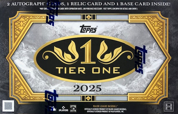 2025 Topps Tier One Baseball Hobby Box