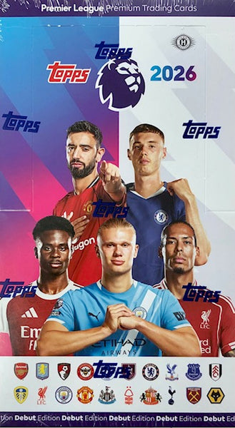 2026 Topps Premier League Soccer Hobby Box