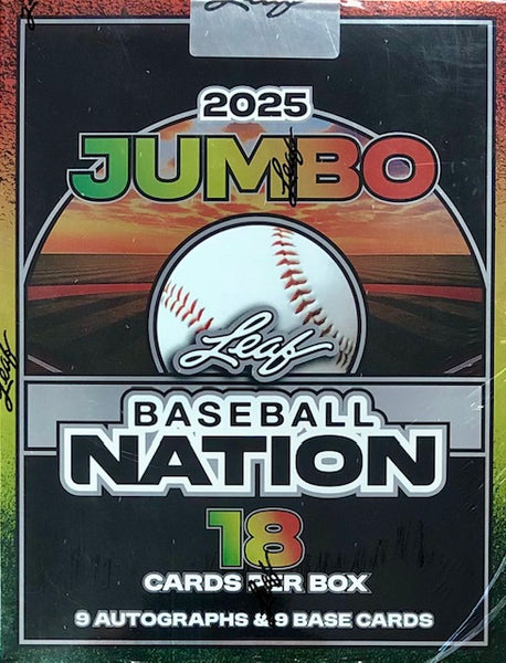 2025 Leaf Baseball Nation Jumbo Box