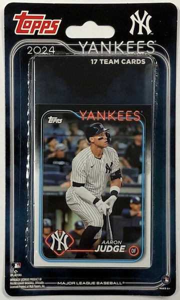 2024 Topps New York Yankees 17 Card Team Set