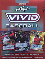 2023 Leaf Vivid Baseball Hobby Box