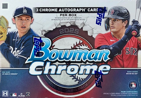 2025 Bowman Chrome Baseball Breakers Delight Box