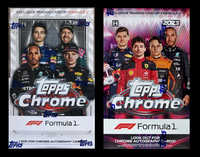 2021 & 2023 Topps Chrome Formula 1 F1 Racing Hobby Box Combo Lot