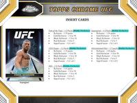 2024 Topps Chrome UFC Hobby Pack