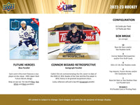2022-23 Upper Deck CHL Hockey Hobby Box (Call 708-371-2250 For Pricing & Availability)