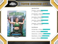 2024 Topps Chrome UFC Hobby Pack