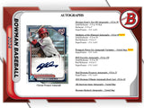 2024 Bowman Baseball Hobby Jumbo Pack