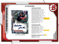 2024 Bowman Baseball Hobby Pack