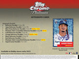 2022 Topps Chrome Platinum Anniversary Baseball Hobby Pack