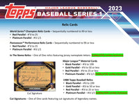 2023 Topps Series 1 Baseball Jumbo Hobby Box