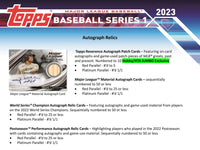 2023 Topps Series 1 Baseball Hobby Box