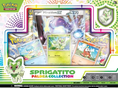 Pokemon TCG: Paldea Collection Box (Sprigatito/Miraidon)