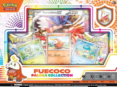 Pokemon TCG: Paldea Collection Box (Fuecoco/Koraidon)