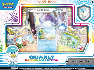 Pokemon TCG: Paldea Collection Box (Quaxly/Miraidon)
