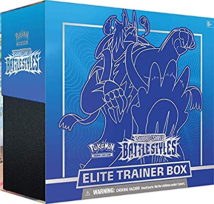 Pokémon TCG: Sword & Shield Battle Styles Elite Trainer Box (BLUE)