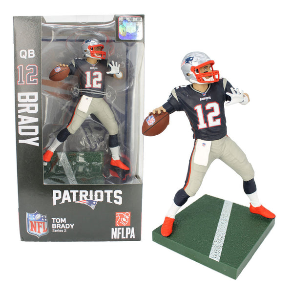Tom Brady (New England Patriots) Imports Dragon NFL 6" Figure