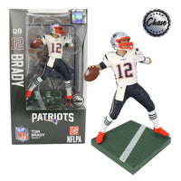 Tom Brady (New England Patriots) CHASE Imports Dragon NFL 6" Figure