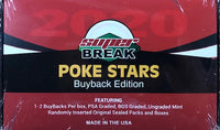 2020 Super Break Pokemon Poke Stars Buyback Edition Box