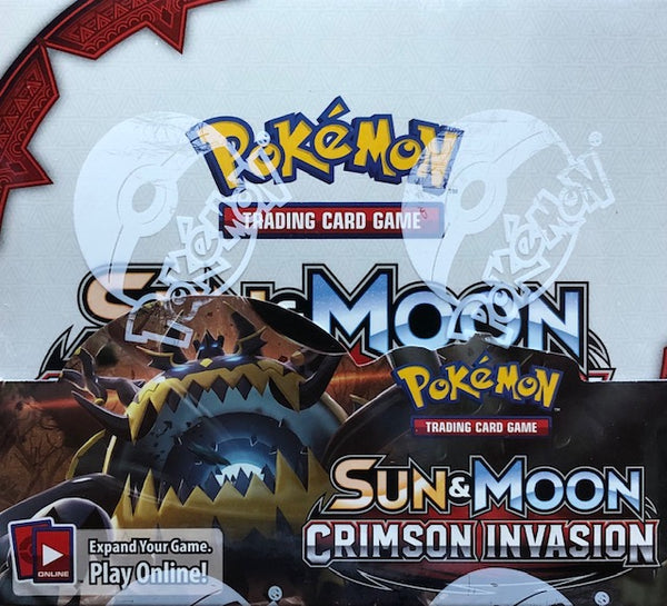 Pokemon Sun & Moon Crimson Invasion Trading Card Booster Box