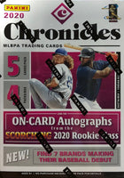 2020 Panini Chronicles Baseball Blaster Box