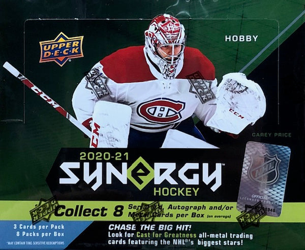 2020-21 Upper Deck Synergy Hockey Hobby Box