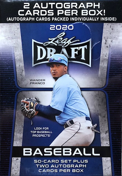 2020 Leaf Draft Baseball Blaster Box