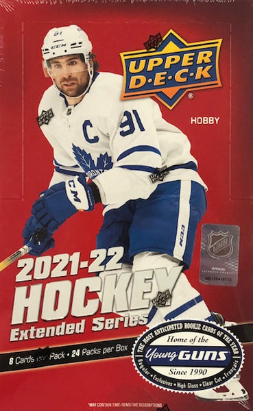 2021-22 Upper Deck Extended Series Hockey Hobby Box (Call 708-371-2250 For Pricing & Availability)