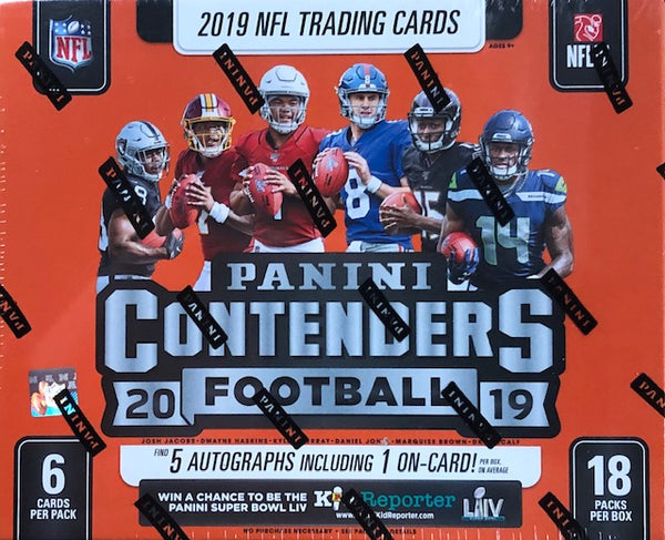 2019 Panini Contenders Football Hobby Box