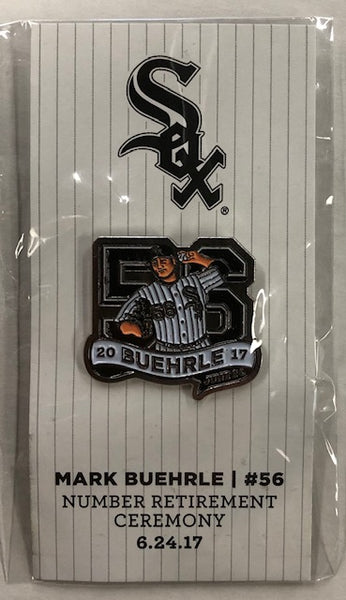 2017 Mark Buehrle #56 Number Retirement Ceremony Exclusive Pin