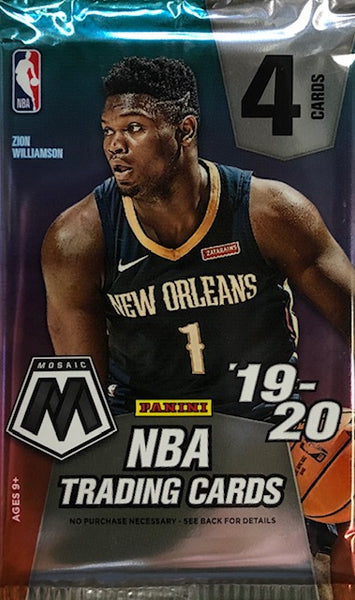 2019-20 Panini Mosaic Basketball Retail Pack