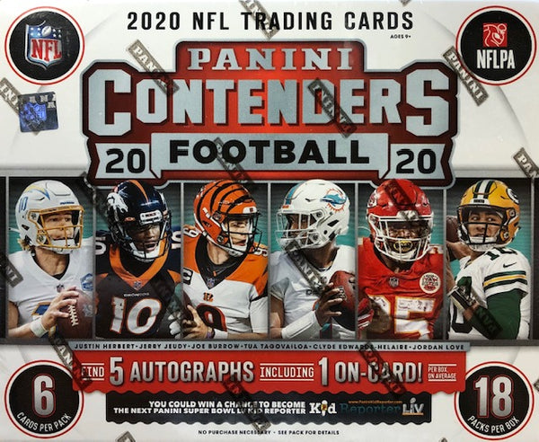 2020 Panini Contenders Football Hobby Box