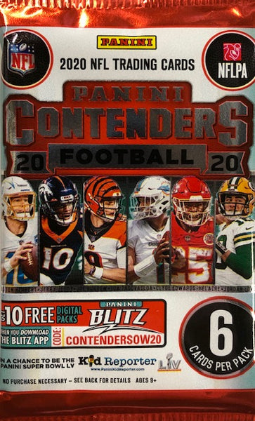 2020 Panini Contenders Football Hobby Pack