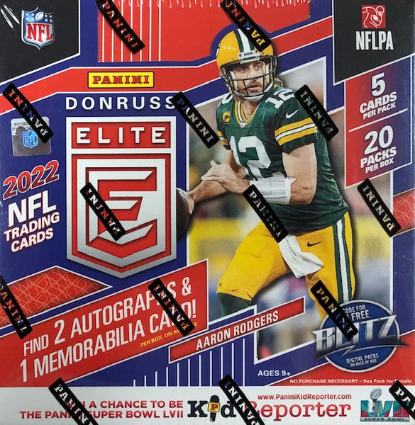 2022 Panini Donruss Elite Football Hobby Box