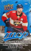 2022-23 Upper Deck MVP Hockey Hobby Box (Call 708-371-2250 For Pricing & Availability)