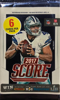 2017 Panini Score Football Retail Pack